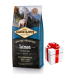 Carnilove l&otilde;he t&auml;iskasvanud koertele 12 kg + &uuml;llatus teie koerale