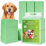 NUXIE&reg; rohelised h&uuml;gieenilised alusmatid XXL, 25 tk, 60x90 cm