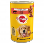 PEDIGREE Adult purk 400g - m&auml;rja koeratoit veiselihaga želees