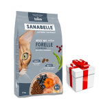 BOSCH Sanabelle Adult Trout 8 kg + &uuml;llatus teie kassile