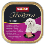 ANIMONDA Dog Vom Feinsten Senior, maitse: linnuliha ja lambaliha, 150 g