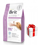 BRIT GF Veterinary Diets Dog Ultra-Hypoallergeensed Insect 2kg + koeratoit