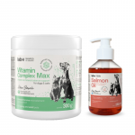 Vitamiinikompleks Max &ndash; vitamiinide ja mineraalide kompleks koertele ja kassidele 300 g + LAB V l&otilde;he&otilde;li koertele ja kassidele 250 ml