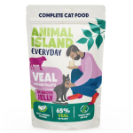 Animal Island Everyday veiselihast valmistatud t&uuml;kikesed želatiinis 85 g