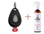 Inmoless Ultraheli kirpu- ja puugit&otilde;rjevahend lemmikloomadele Inmoless Pet - Must + PETS ANTI INSECT
