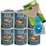 WILD FARM Superfood Mix maitsed 6x400g teraviljavaba koeratoit