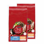 PURINA ONE Junior Medium/Maxi kutsikatoit, rikkalikult kana ja riisiga, 2x7 kg