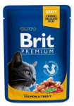BRIT Cat l&otilde;he ja forell 100g
