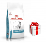 ROYAL CANIN Dog Hypoallergenic DR21 14kg + STAIGMENA FOR DOGS koertele