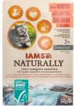 IAMS - Naturally with North Atlantic salmon in sauce 85g