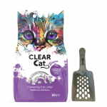 Clear Cat Blanco Lavender bentoniitliiv 20 l + tasuta pr&uuml;gik&uuml;hvel