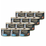 Miamor Feine Filets žel&eacute;es - m&auml;rg kassitoit tuunikala ja krevettidega 12x100g purk