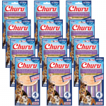 INABA Dog Churu (kalap&otilde;hine) l&otilde;he, krevetid 4x14g (56g)