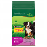 Friskies Maxi t&auml;iskasvanud koertele m&otilde;eldud toit veiseliha ja k&ouml;&ouml;giviljadega, 10 kg