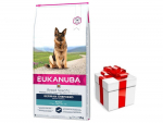 EUKANUBA T&auml;iskasvanud saksa lambakoer 12kg + STAIGMENA KOERALE