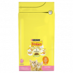 PURINA Friskies Junior kana-kalkunisegu kassitoit piimaga 1,5kg