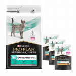 PURINA Veterinary PVD EN Seedetrakti kassidele 5 kg + PURINA Veterinary 3x85 g