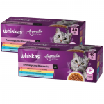 WHISKAS Adult Aromatic Mix 80x85 g &ndash; m&auml;rg kassitoit