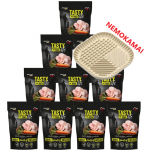Tasty Dogs Life linnuliha-želee purk 10x500g + tasuta koera lakkumismatt