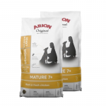 ARION Original Original Mature 7+ Senior keskmise ja suure koera kuivtoit 2x12 kg