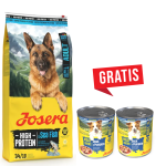 JOSERA HIGH PROTEIN t&auml;iskasvanud koertele / merekalad 12,5 kg