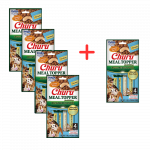 INABA koeratoit Topper kana juustuga retsept 4x14 (56g)