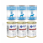 Calibra Veterinary Diets Dog Hepatic 3x400g + ENZO VET Hepatic koerte maksahaiguste raviks 3x400g