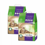 JRS Cats Best Nature Gold &ndash; pikkakarvalistele kassidele m&otilde;eldud kassiliiv 2x20 l / 20 kg