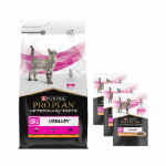 PURINA Veterinary PVD UR Urinary Cat 5 kg + PURINA Veterinary 3x85 g