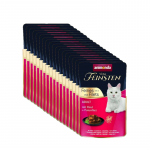 ANIMONDA Cat Vom Feinsten t&auml;iskasvanud kassidele veiseliha + kalkunifilee 18x85g kotike