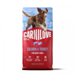 CARNILOVE Active Dog l&otilde;he ja kalkun t&auml;iskasvanud koertele 12 kg