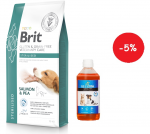 BRIT GF Veterinary Diets Dog Steriliseeritud 12kg + LAB V l&otilde;he&otilde;li koertele ja kassidele 500ml