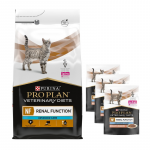 PURINA Veterinary PVD NF neerufunktsiooniga kassidele 5 kg + PURINA Veterinary 3x85 g