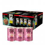 SHEBA kotikesed 80x85g Delicacy Linnuliha maitsega - m&auml;rg kassitoit, želeega, veiselihaga, kanaga, linnulihaga, kalkuniga +     WILD FARM Kanapasteet 3x400g