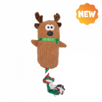 UNIQ PETS PLUS TOY FOR DOGS SQUEAKIES p&otilde;hjap&otilde;dra t&otilde;mbleja koos vinguga 40cm