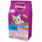 WHISKAS Adult 14kg - kuivtoit kassidele tuunikala ja k&ouml;&ouml;giviljadega