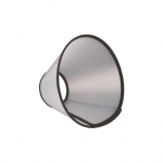 TRIXIE Plastikust kaitsekrae velcro, L-XL: 50-58cm/28cm