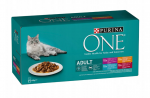 Purina One Adult kasside kotikesed MIX maitsed kastmes 40x85g