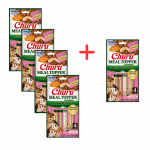 INABA koeratoit Topper Kana l&otilde;hega Retsept 4x14 (56g)