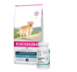 EUKANUBA Adult Golden Retriiver 12kg + LAB-V Immuno Hard 45 kapslit