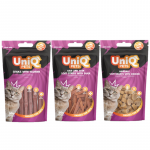 UNIQ PETS maiustused kassidele &ndash; segatud maitsed 3x50g