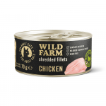 WILD FARM Fileed Chicken 70g - teraviljavaba m&auml;rja kassitoit, filee puljongis
