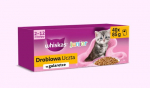 WHISKAS Junior Poultry Feast in Jelly &ndash; m&auml;rg kassitoit &ndash; 40x85 g + &uuml;llatus teie kassile