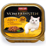 ANIMONDA Cat Vom Feinsten t&auml;iskasvanud NoGrain kalkunit tomatikastmes 100g