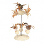 TRIXIE Kassim&auml;nguasja sulgedega vedrule, 15x30 cm