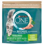 Purina One Indoor Cat Adult Food kalkuniga kassidele 1,5kg