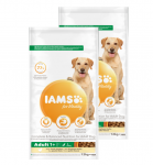 IAMS kuivtoit Vitality t&auml;iskasvanud suurt t&otilde;ugu koertele v&auml;rske kanaga 2x12kg
