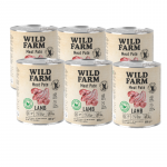 WILD FARM Lamb 6x800g gluteenivaba koeratoit