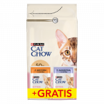 PURINA Cat Chow Kitten Food rikas kana 1.5kg + 2 kotti TASUTA