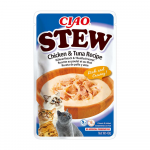 INABA Cat Ciao Stew - kreemjas kana ja tuunikala maitsega kassitoit 40g